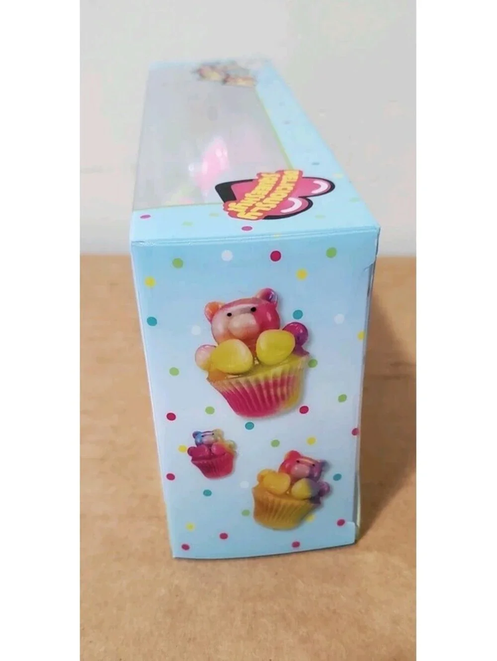 Squeesh Yum Cupcake Bear 3-Pack Squishy Tie Dye Colors Stretchy Toy TIKTOK Ja-Ru
